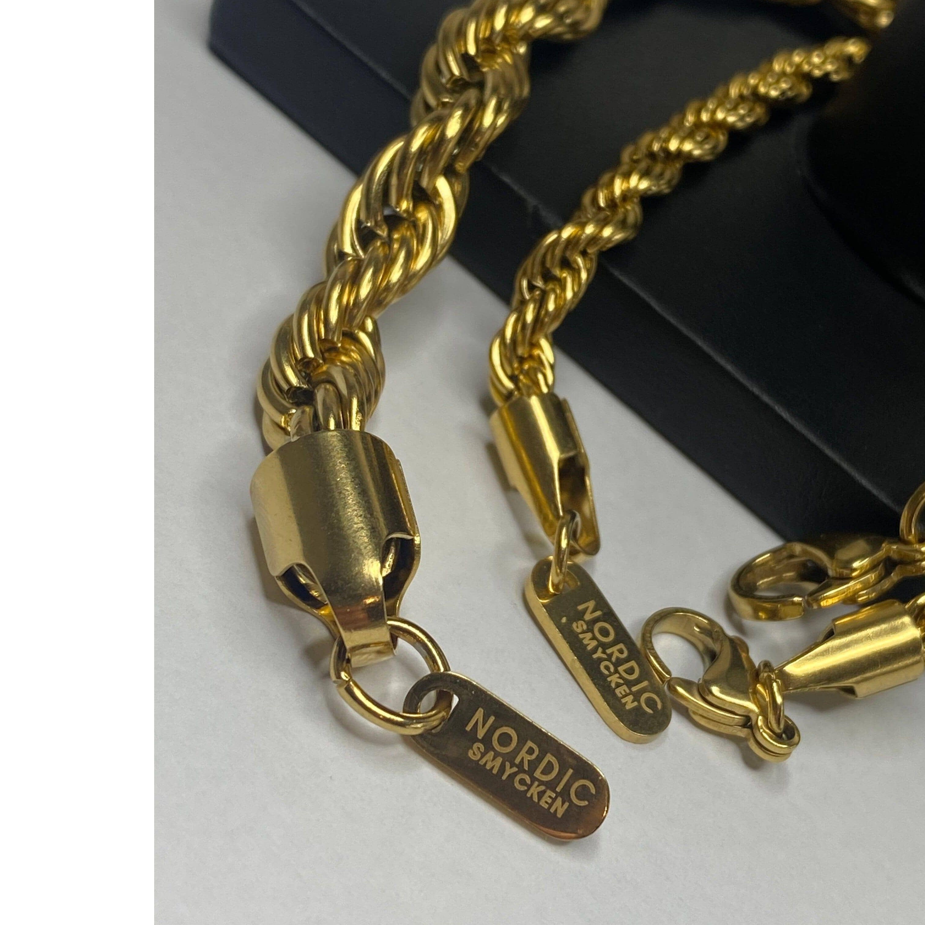 Cordell Armband - Guld (5mm/8mm) - Nordic Smycken