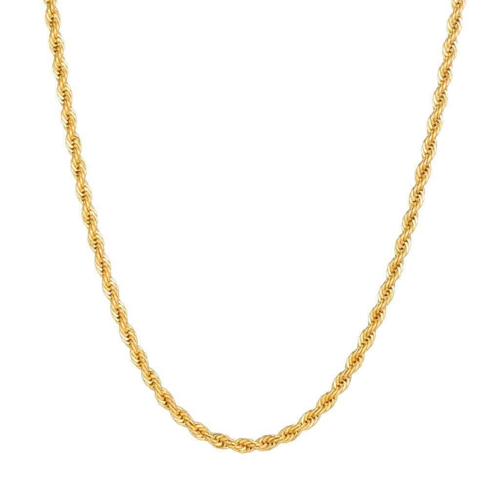 Cordell guldhalsband - (3-5mm) - Nordic Smycken