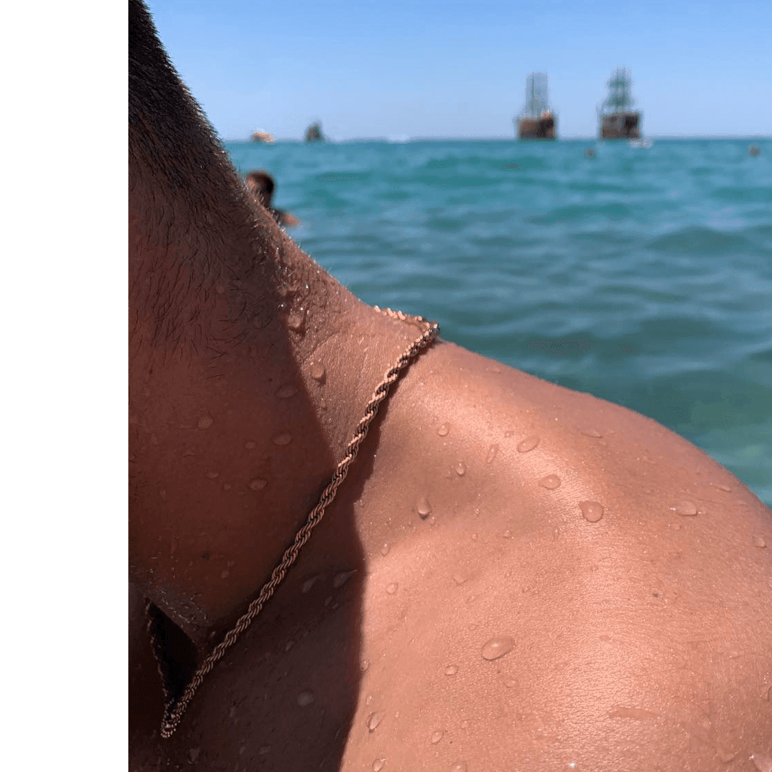 Cordell guldhalsband - (3-5mm) - Nordic Smycken