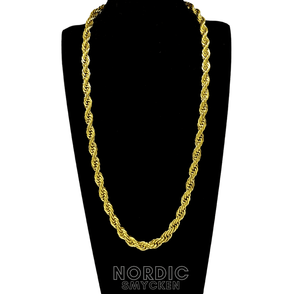 Cordell guldhalsband - 8mm - Nordic Smycken