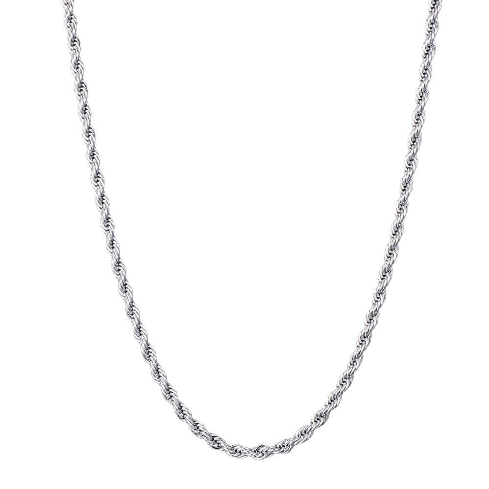 Cordell silverhalsband - (3-5mm) - Nordic Smycken