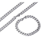 Cuban Halsband - Silver - Nordic Smycken