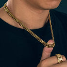 Cuban Halsband - Guld - Nordic Smycken