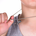 Fotbollssko halsband - Guld/Silver - Nordic Smycken