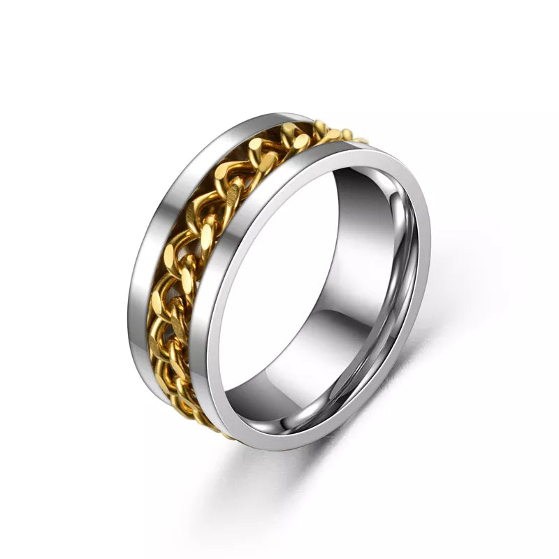 Kedjering - Guld - Nordic Smycken