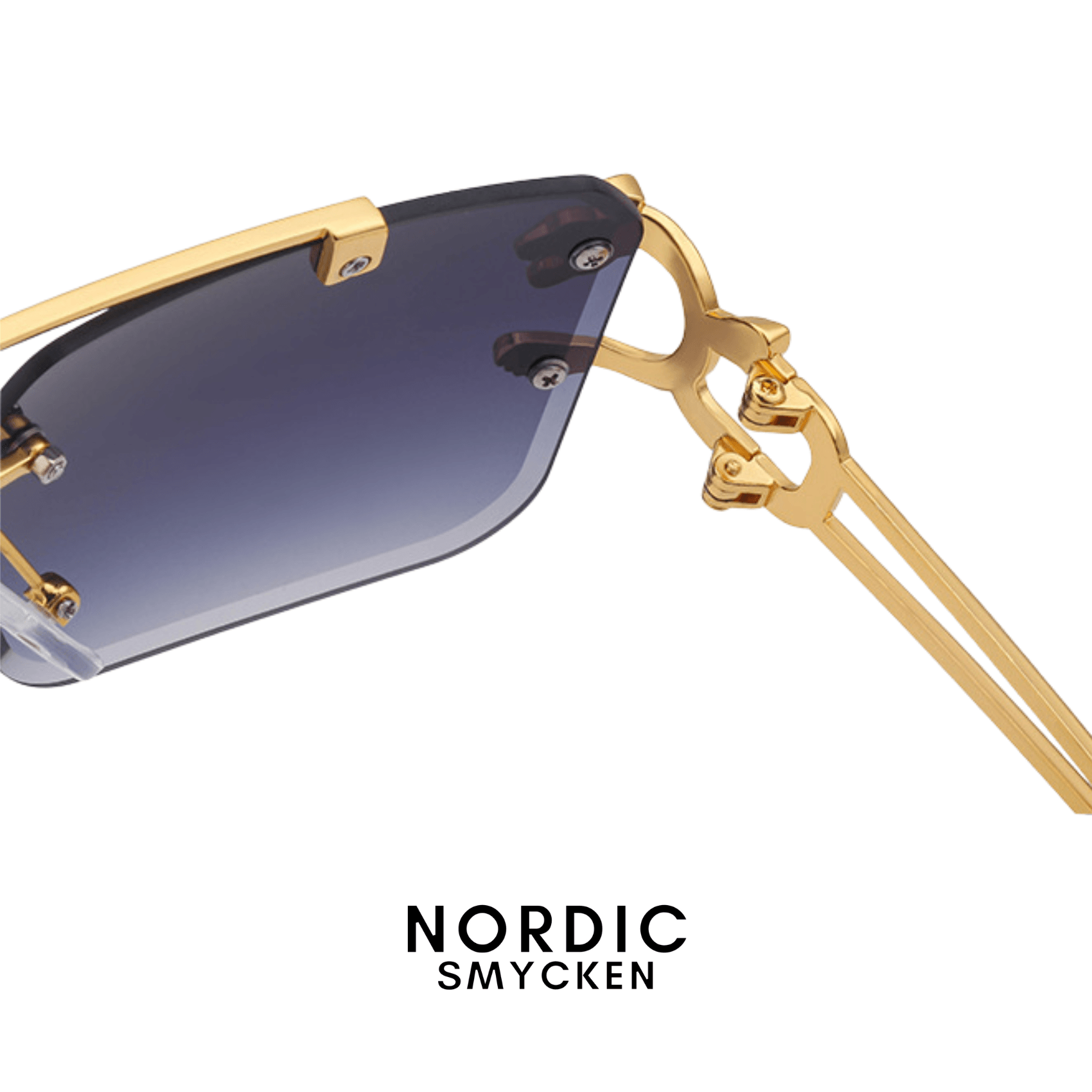 Leopard Glasögon - Mörkblå - Nordic Smycken