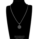 Kompass Halsband - Guld/silver - Nordic Smycken