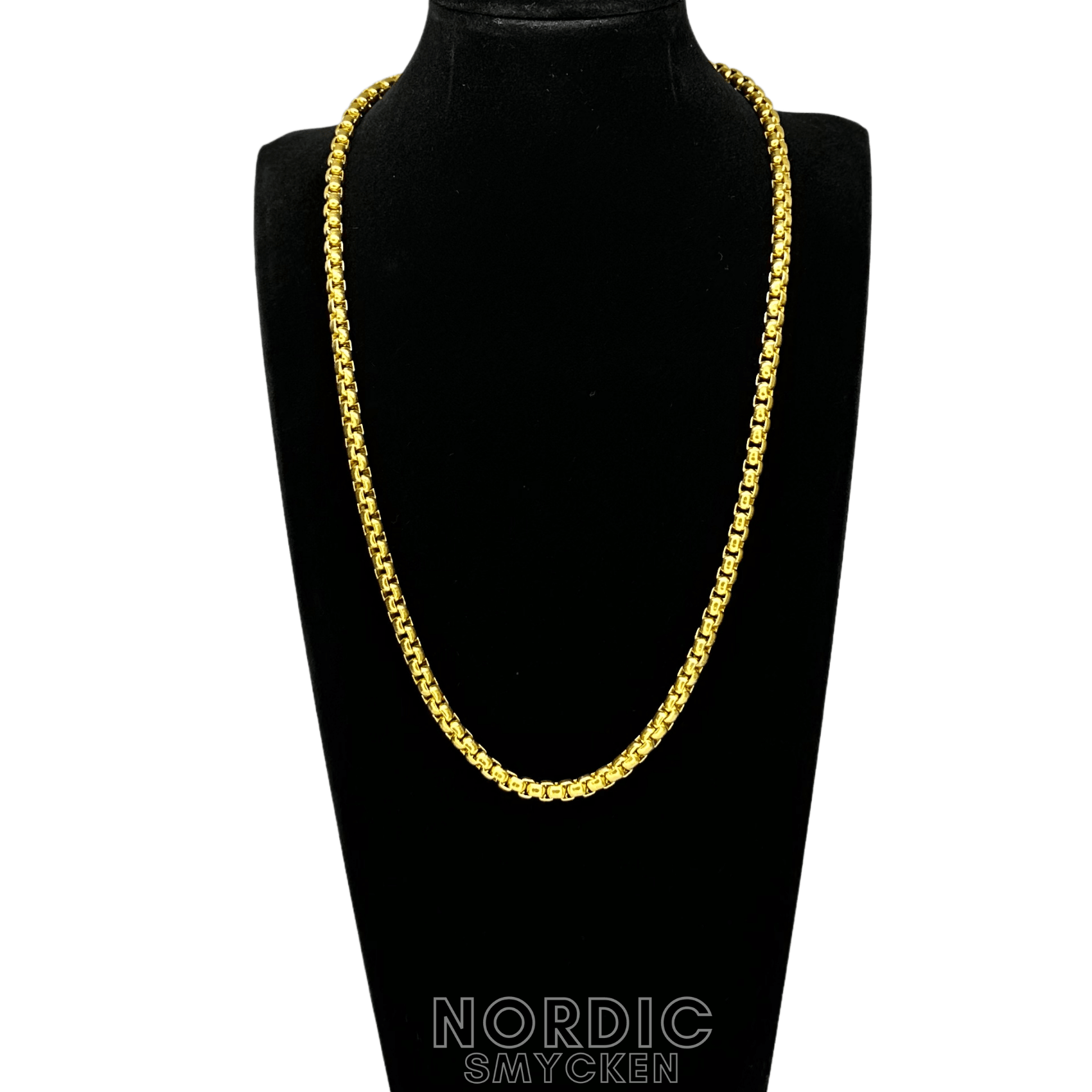 Fyrkant Halsband - Guld/Silver - Nordic Smycken