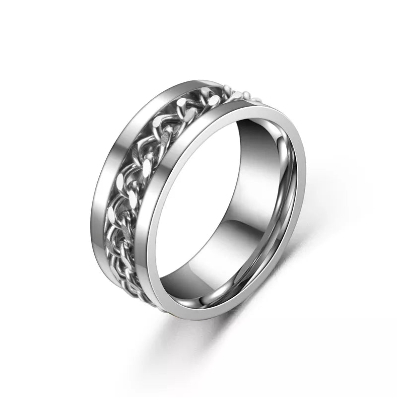 Kedjering - Silver - Nordic Smycken