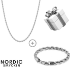 CORDELL SET ➥ Silver - Nordic Smycken