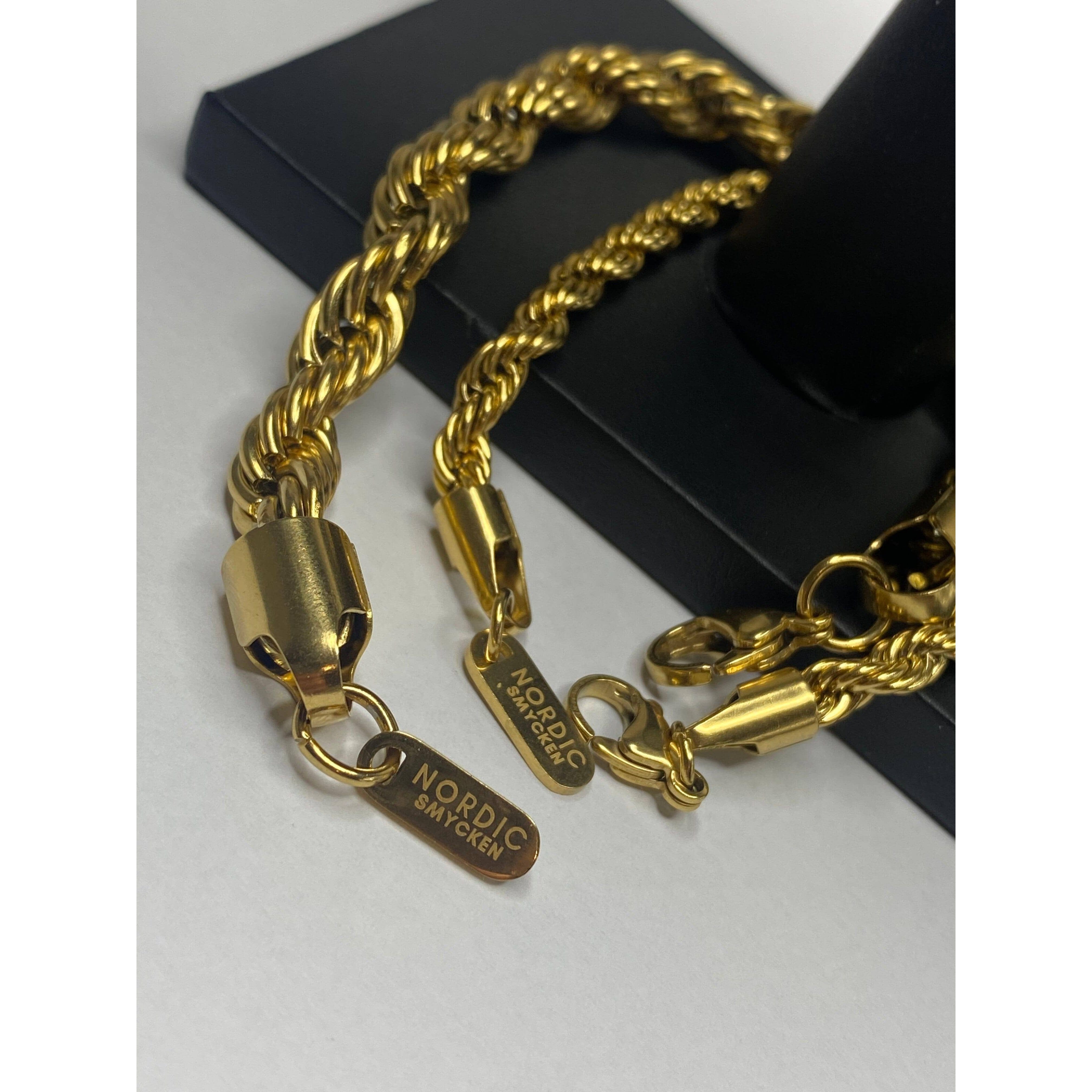 Cordell Armband - Guld (5mm/8mm) - Nordic Smycken