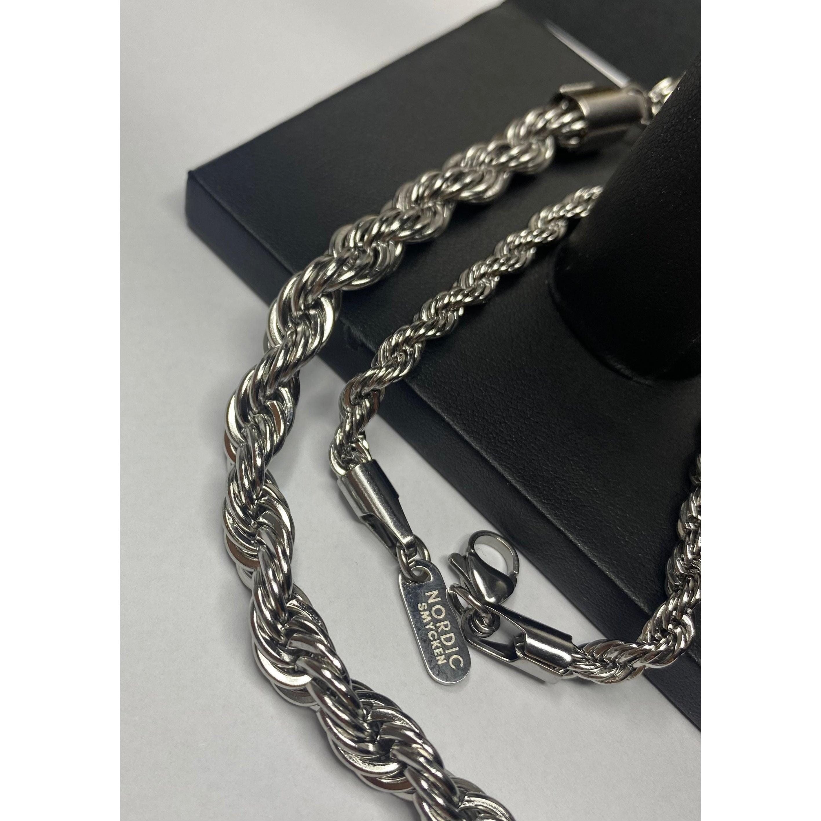 Cordell Armband - Silver (5mm/8mm) - Nordic Smycken