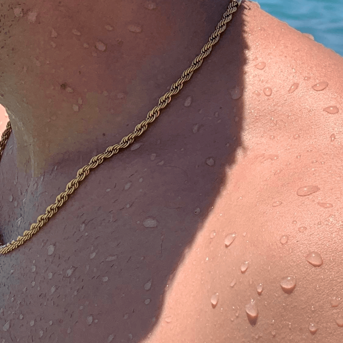 Cordell guldhalsband - (3-5mm) - Nordic Smycken