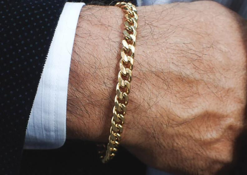 Cuban Armband - Guld - Nordic Smycken