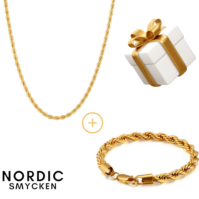 CORDELL SET ➥ Guld - Nordic Smycken